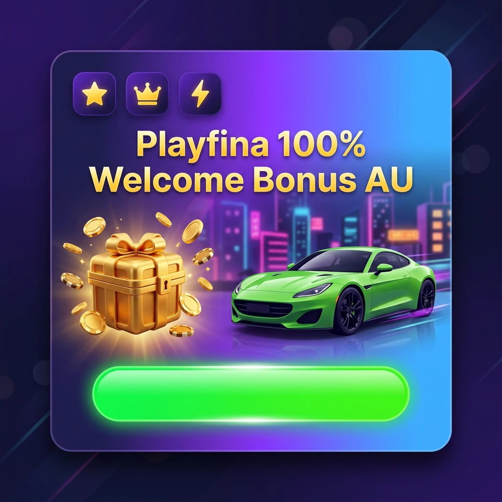 Playfina 100% Welcome Bonus AU
